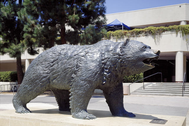 UCLA Bruin Statue