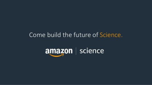 Come build the future of Science with amazon | science.